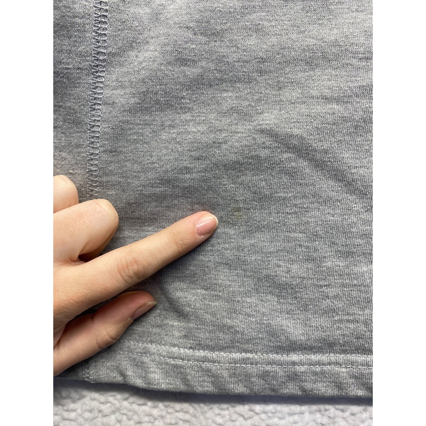 Vintage Athletic Works Sleeveless Gray V-Neck Shirt With "Athletic Dept. Est. 1962" #7294