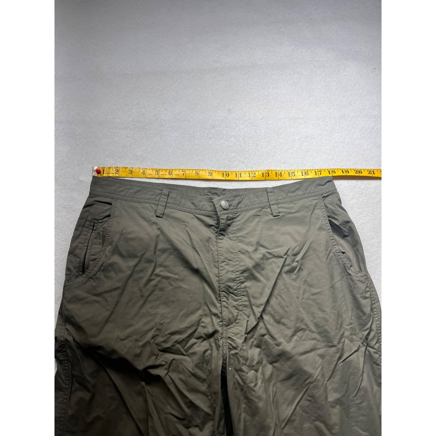 REI Explorer Men's Long Elastic Waist Hiking Pants #2974
