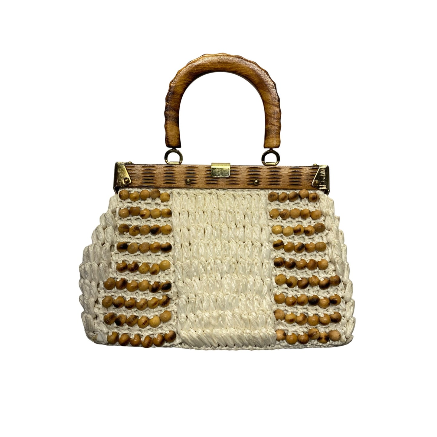 Vintage gaymode partially beaded purse #5759
