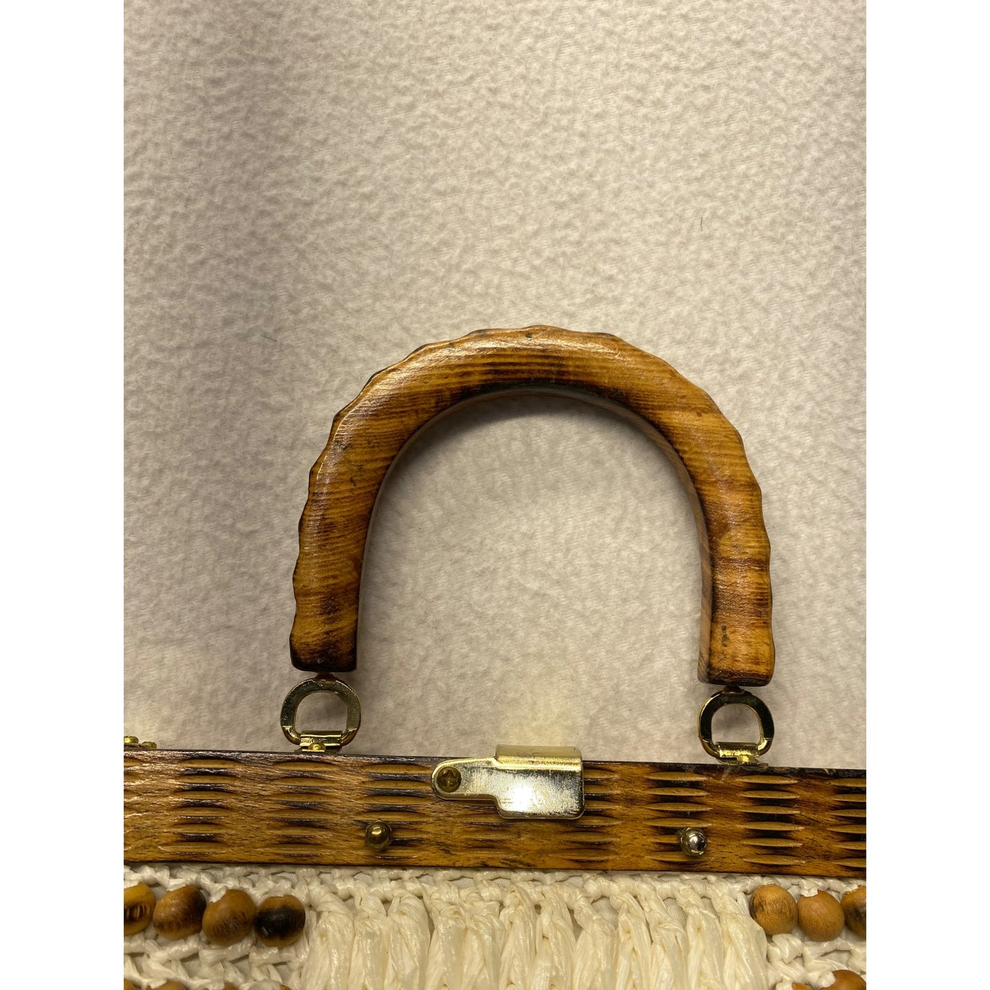 Vintage gaymode partially beaded purse #5759