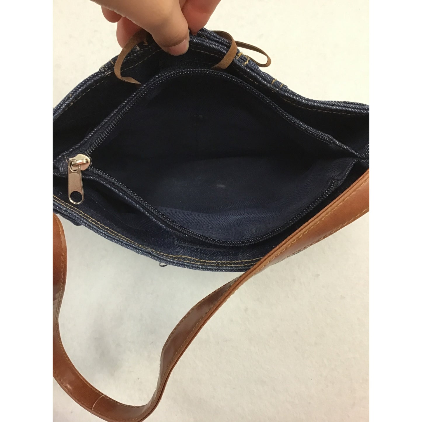 Vintage Denim shoulder purse