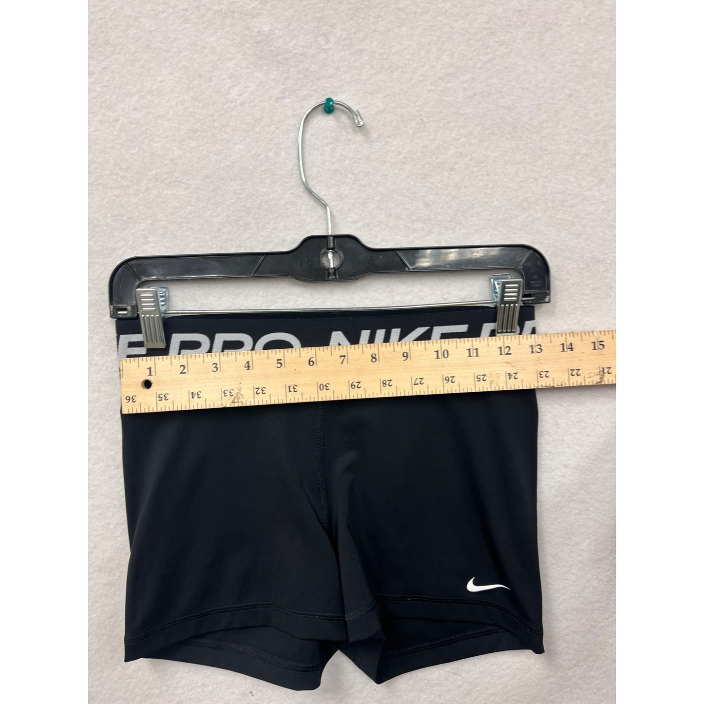 Nike Pro Womens Dri-Fit Black Performance Shorts Size M #6231
