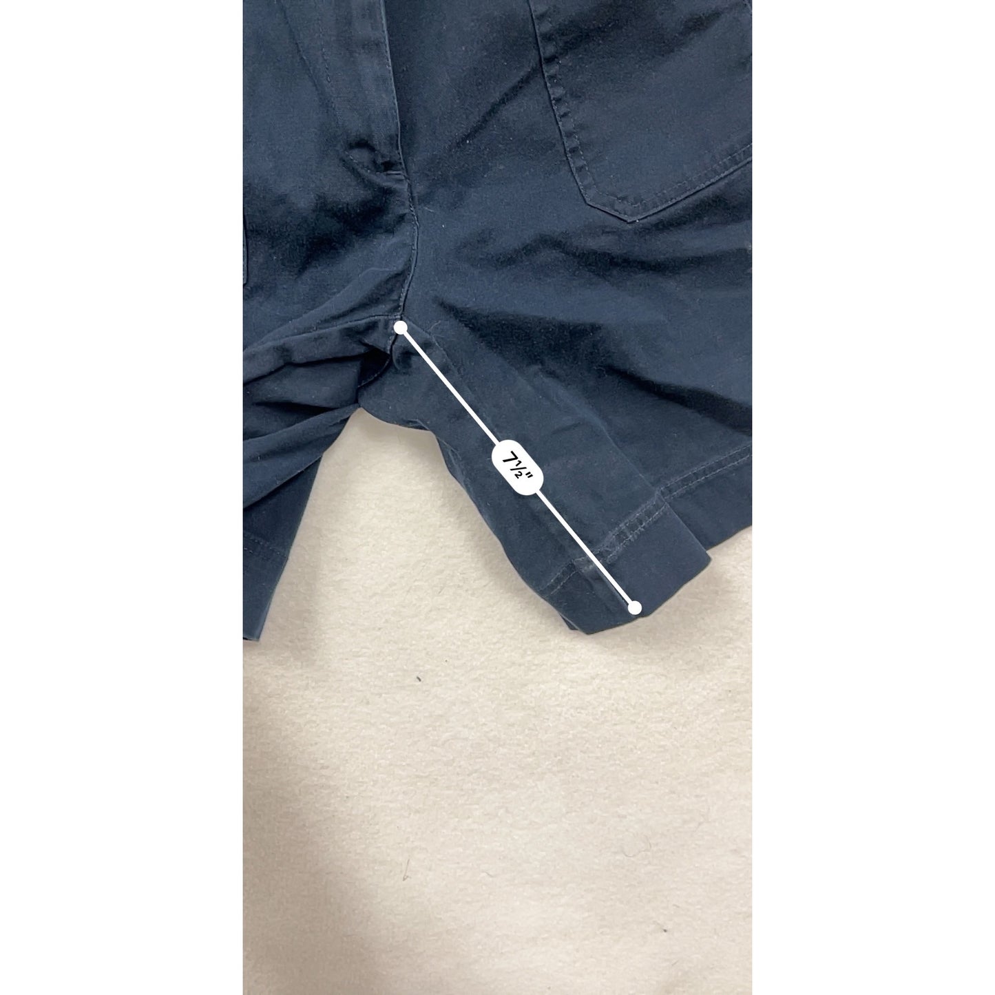 LizGolf Womens Navy Blue Golf Shorts #8055