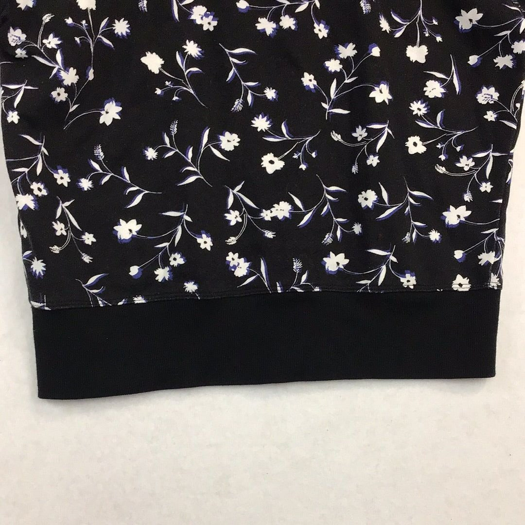 Women’s Floral DKNY Zip-Up Sweater