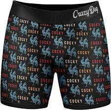 “Cocky” CrazyDog Boxers