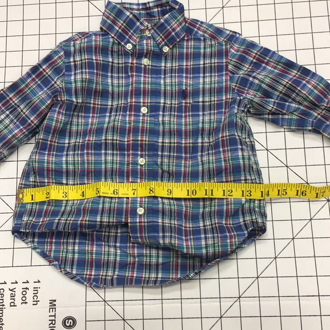 Kid Boy Ralph Lauren Button Up