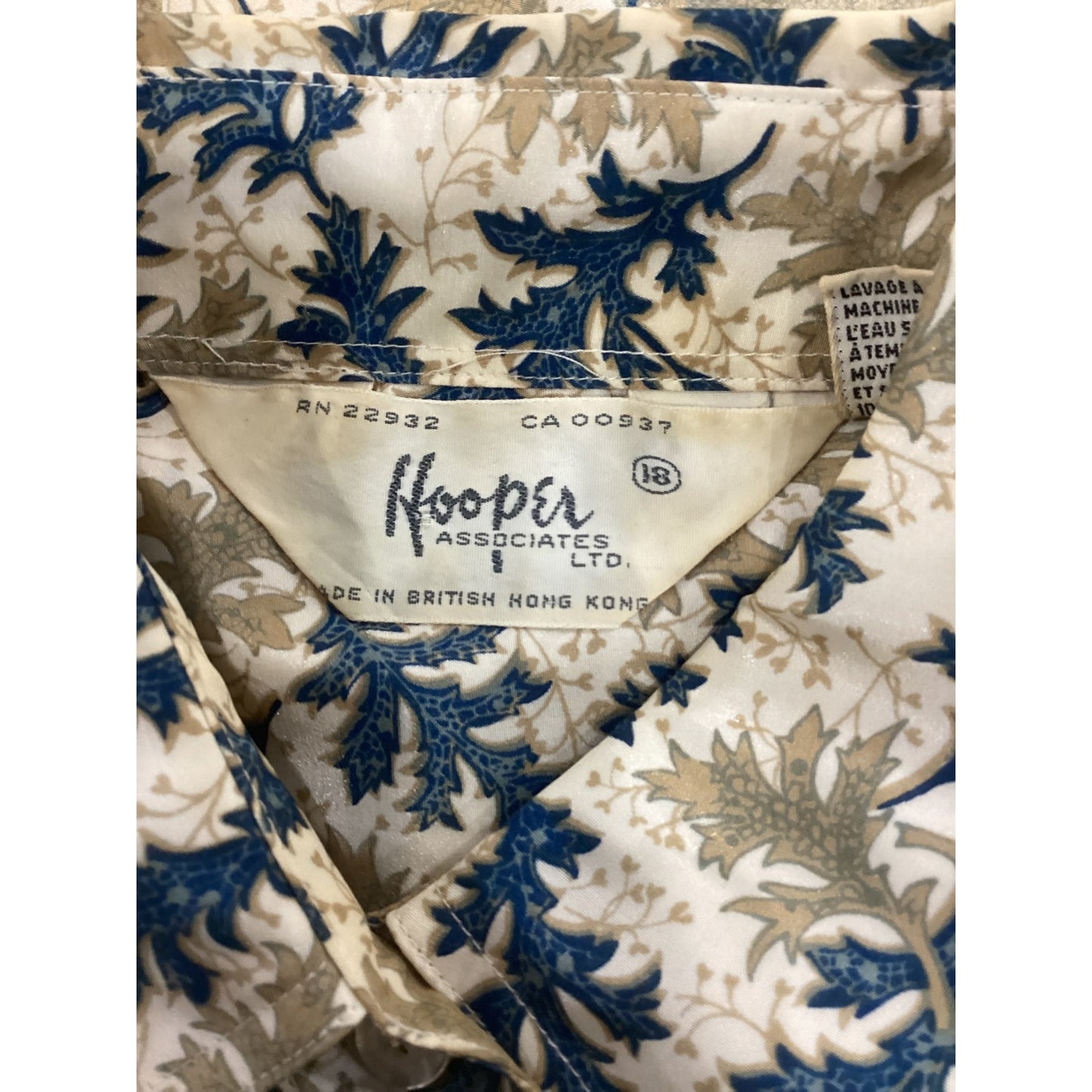 Vintage Hooper Button Down