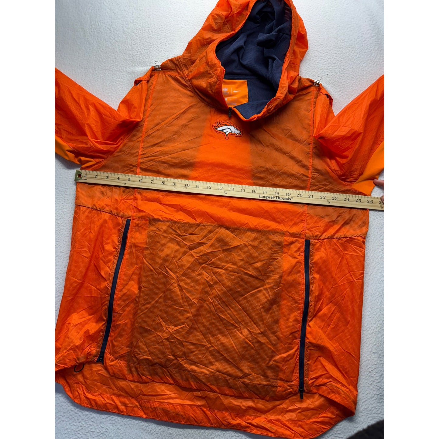 Nike Denver Broncos Windbreaker Jacket Mens #5929