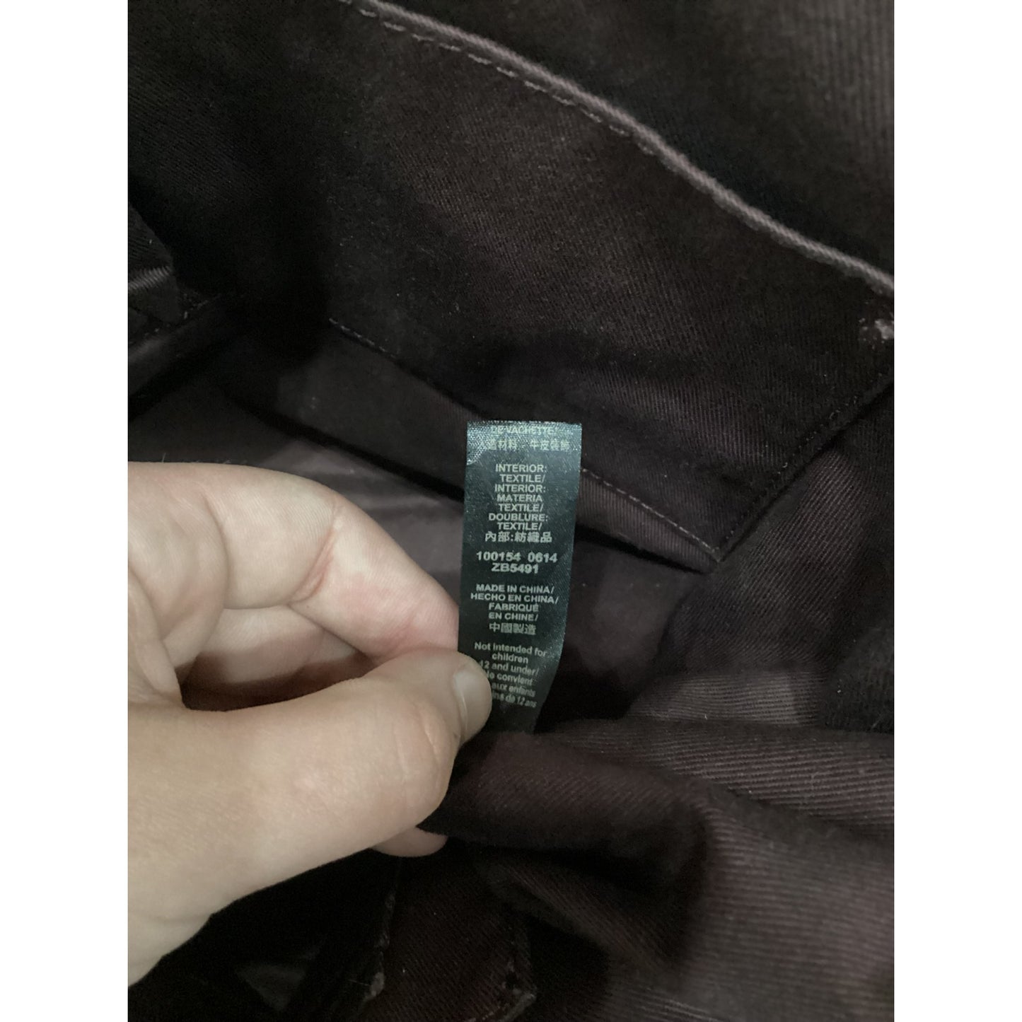 Fossil Bag Gold Hardware