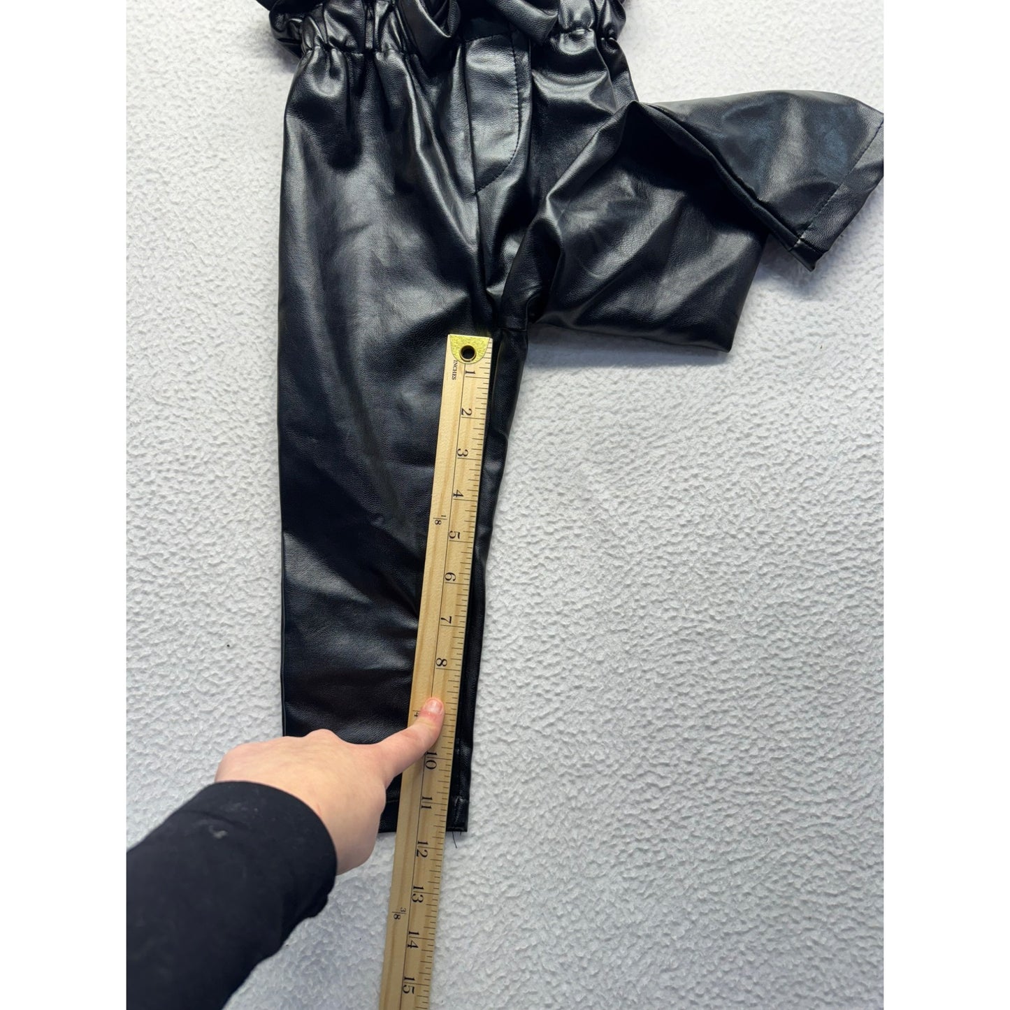Infant Pleather Overalls #5593