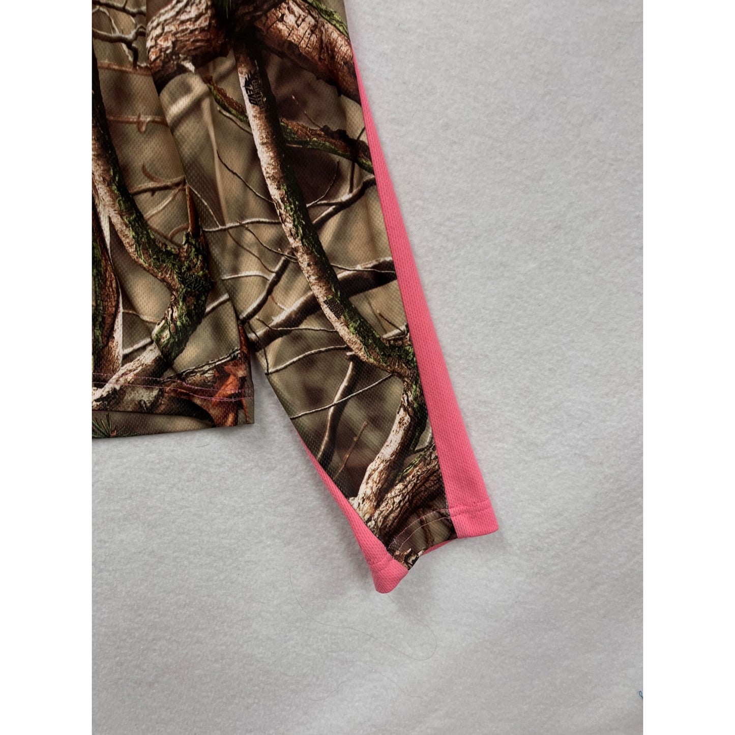 Huntworth Womens Camo Long Sleeve Shirt Size L #6288