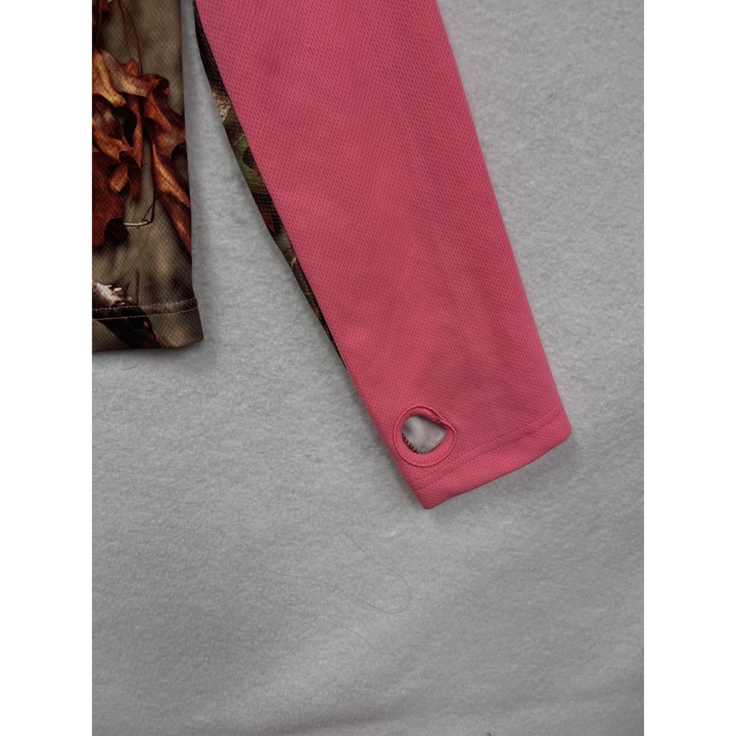 Huntworth Womens Camo Long Sleeve Shirt Size L #6288
