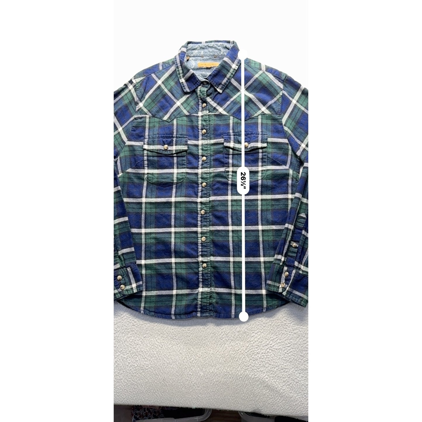 Jachs Girlfriend Plaid Button-Down Shirt #221B