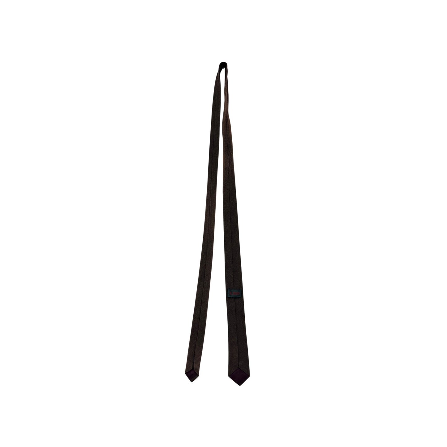 Mens J.Todd Brown Slim Tie