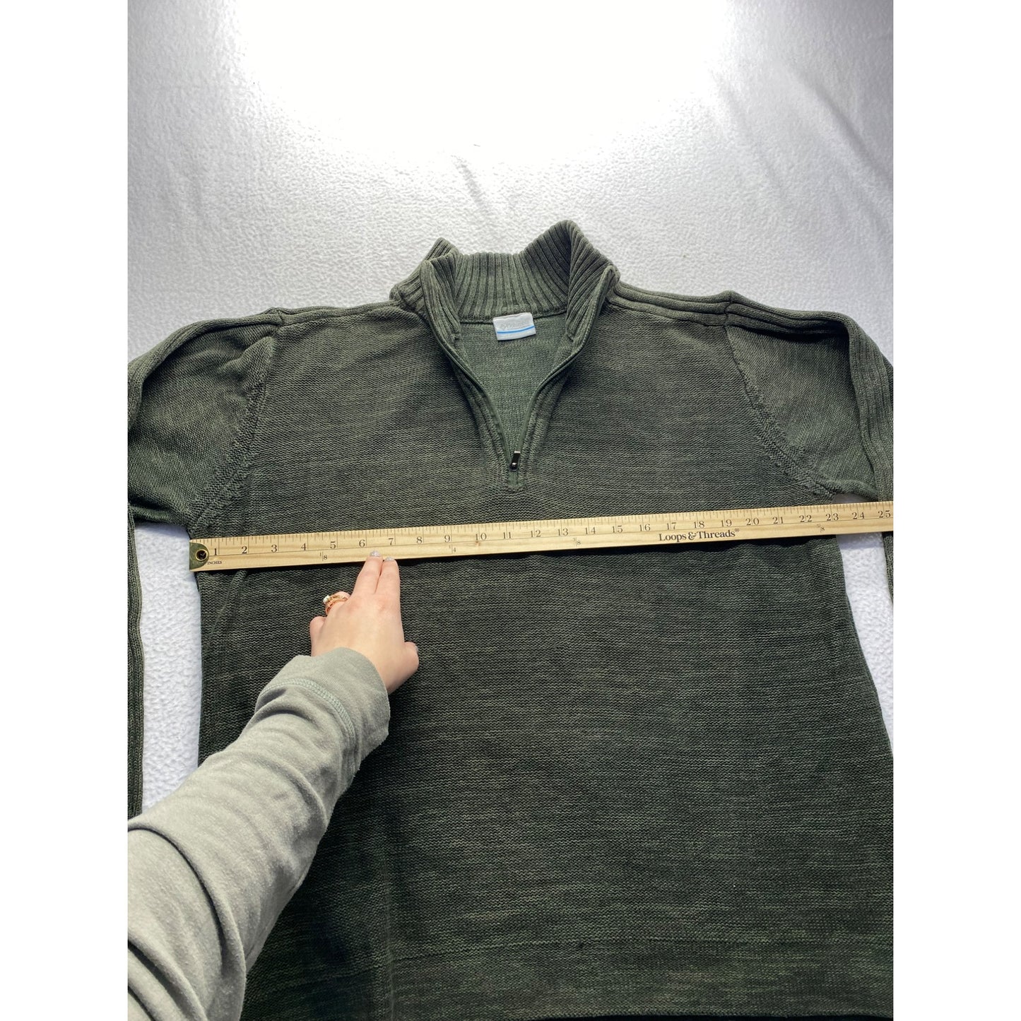 Men’s 3/4 zip Columbia sweater #5493