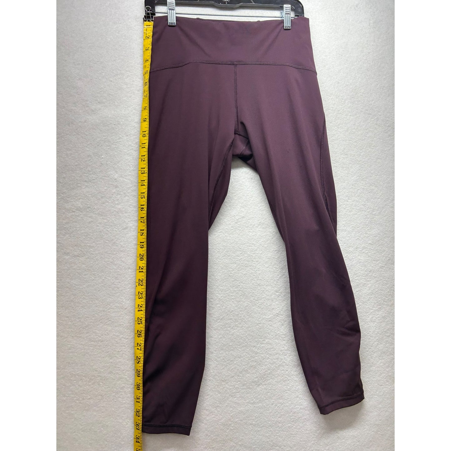 Lululemon Womens Leggings Plum High-Rise Activewear #6115