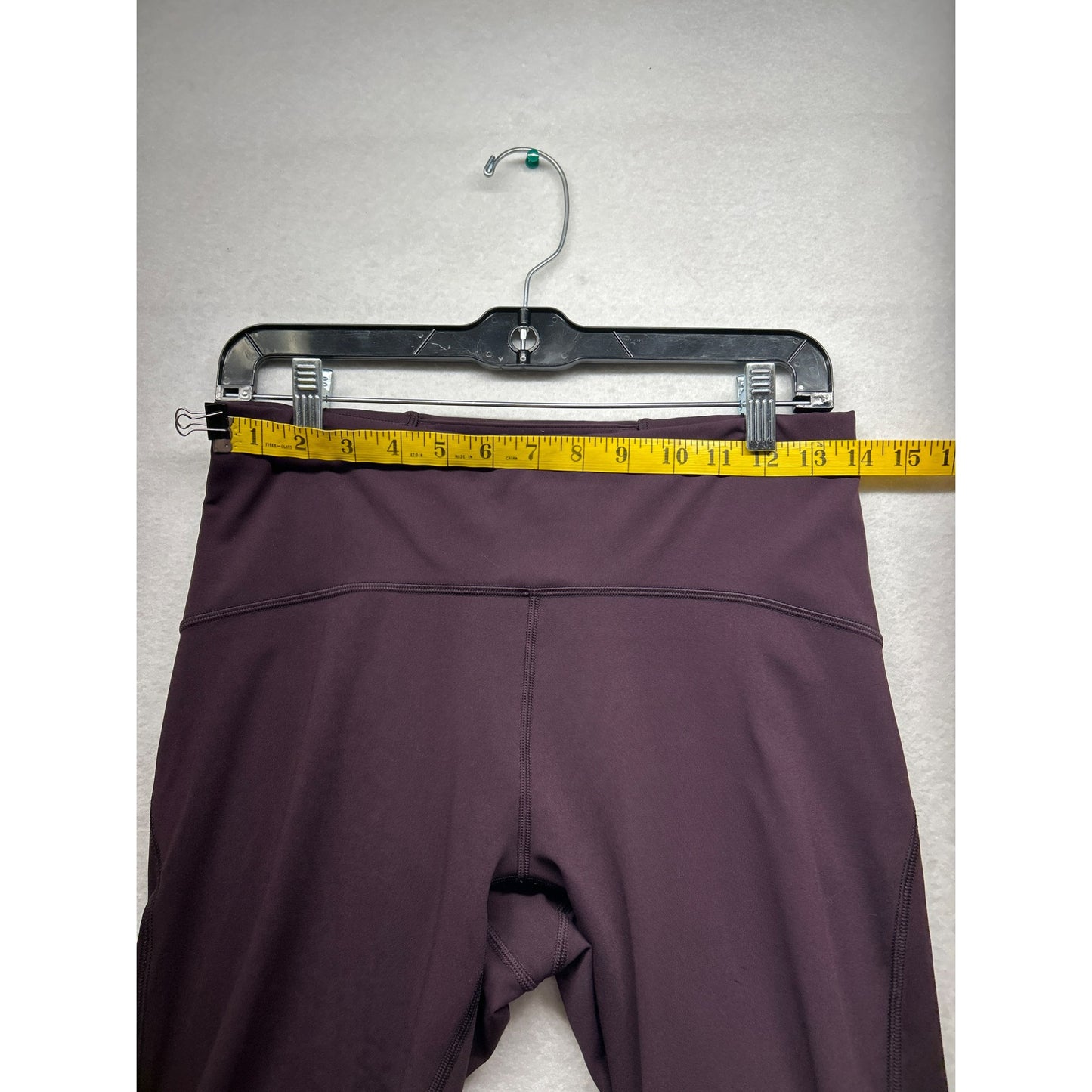Lululemon Womens Leggings Plum High-Rise Activewear #6115