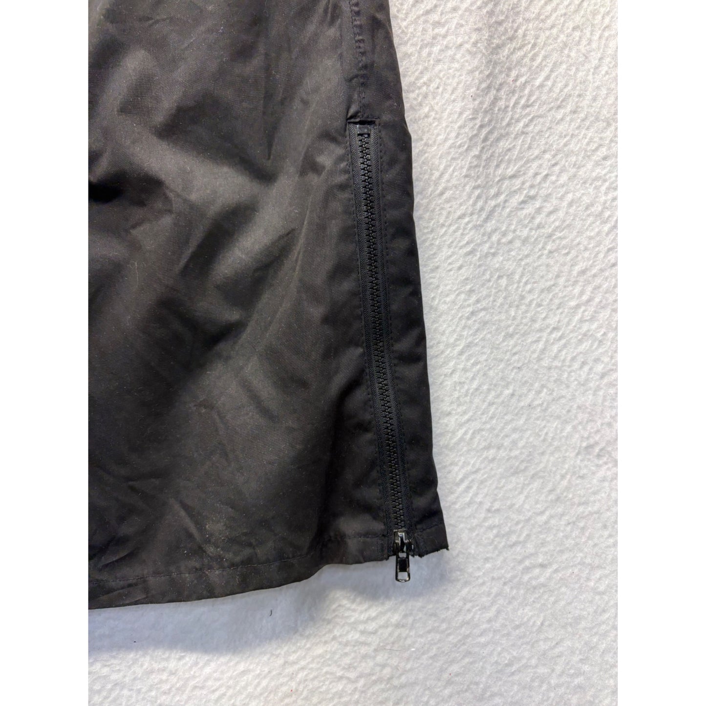 Black Waterproof Unisex Pants With Elastic waist #7672