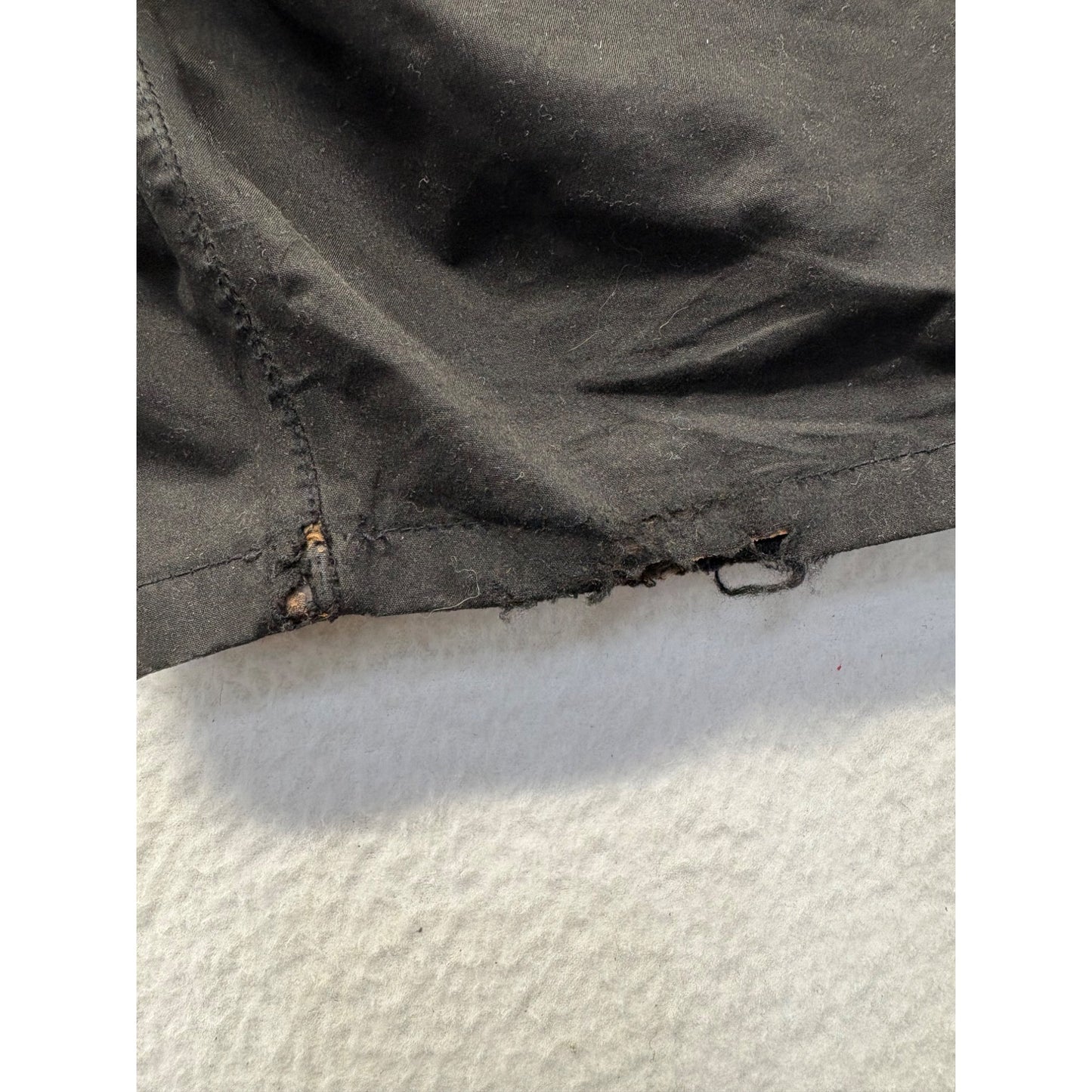 Black Waterproof Unisex Pants With Elastic waist #7672