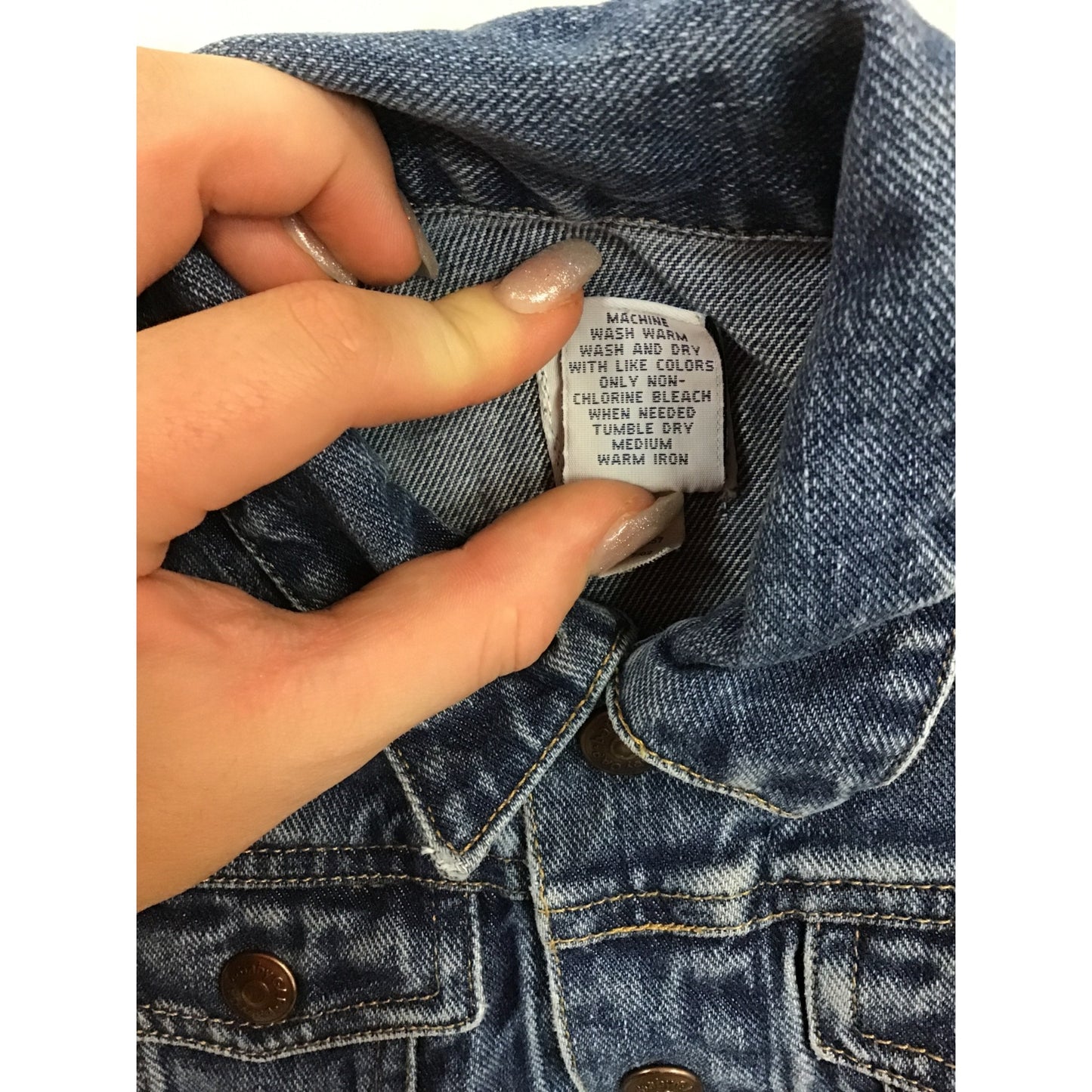 Cute baby Jean jacket