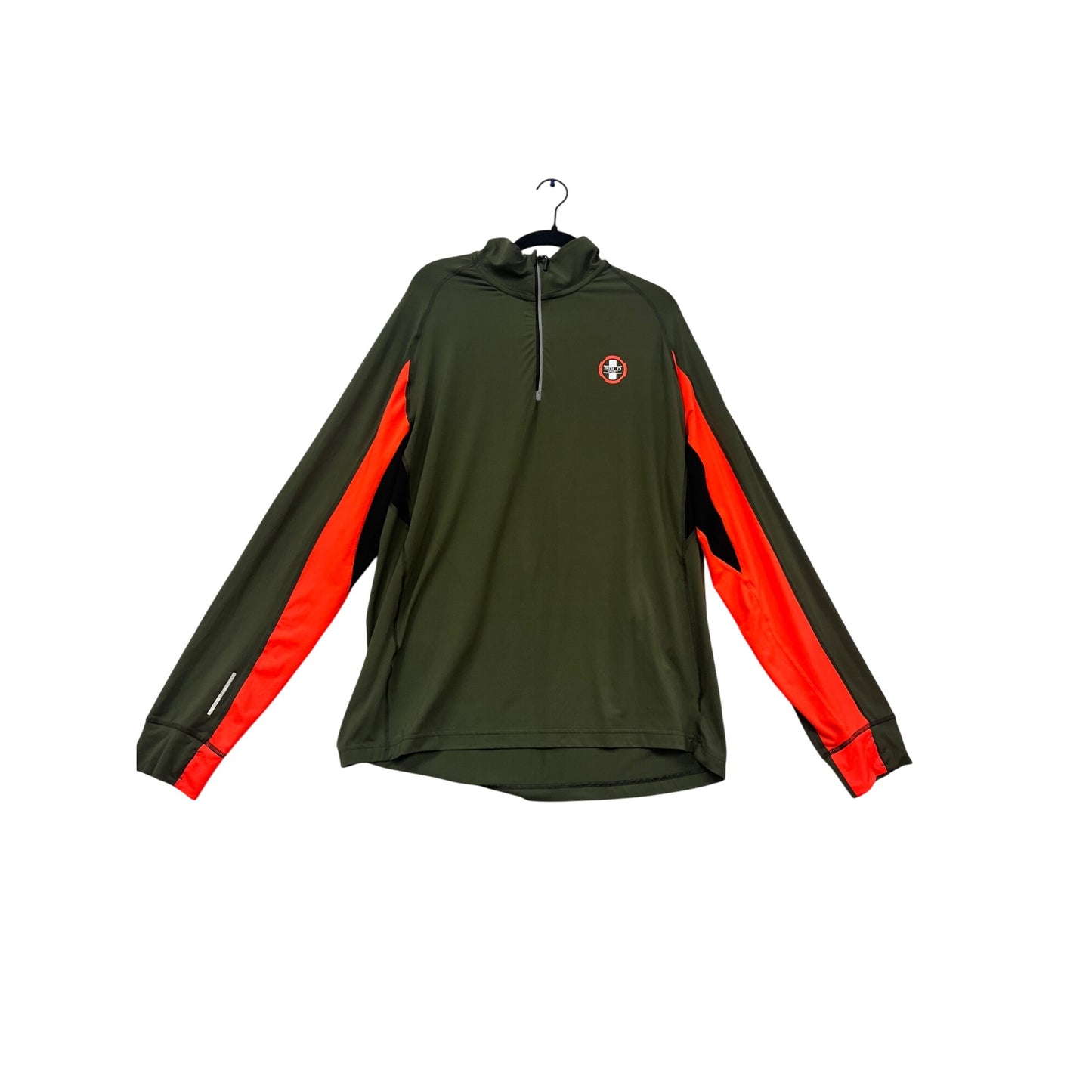 Polo Sport Ralph Lauren Performance Pullover XL Olive/Orange #801A