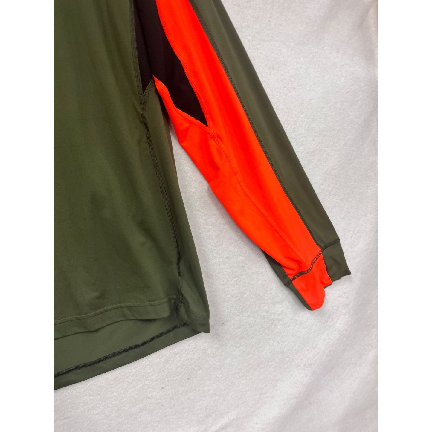 Polo Sport Ralph Lauren Performance Pullover XL Olive/Orange #801A
