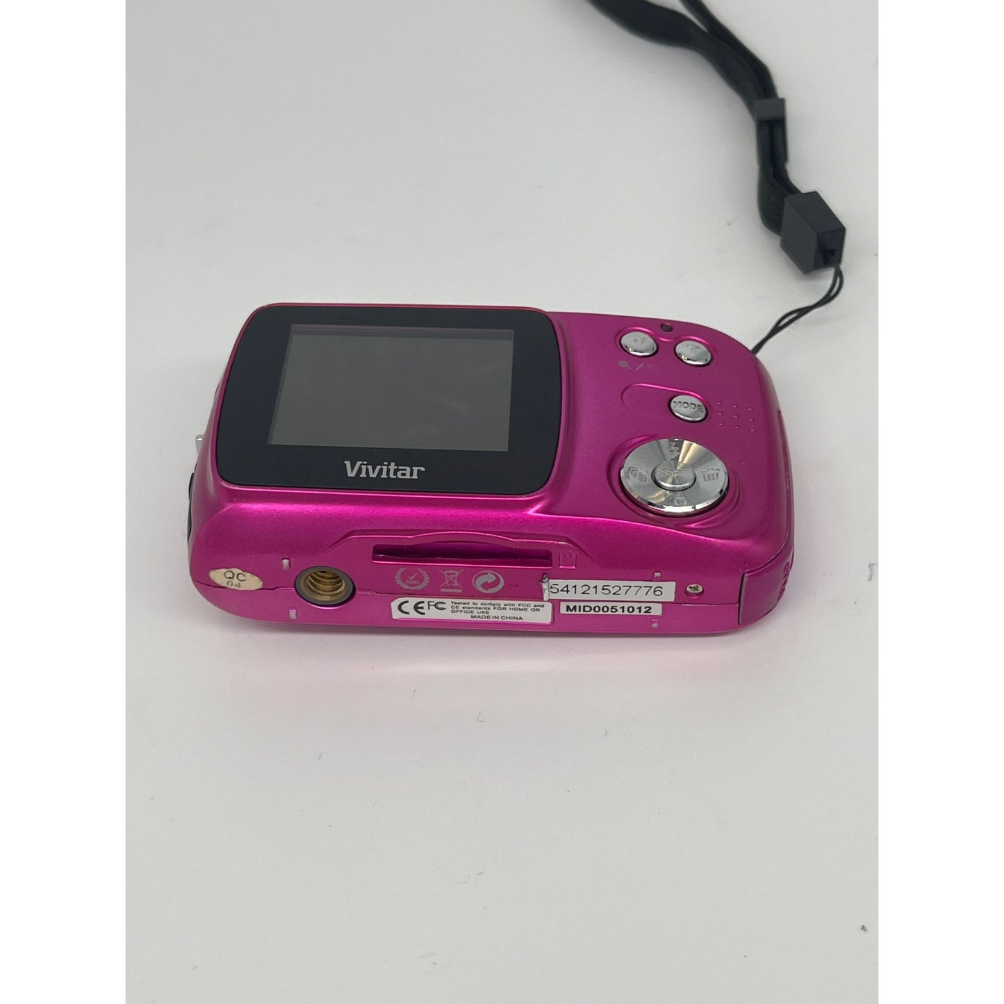 Vivitar ViviCam 7122 7.1MP Digital Camera - Pink (V7122-PNK)