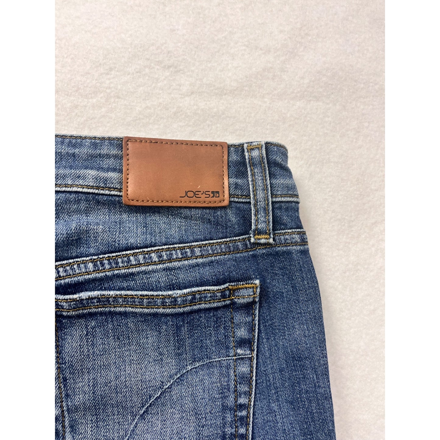 Joes Jeans The Blondie Mid Rise Skinny Ankle Womens Size 26 Distressed Blue Jeans #6387