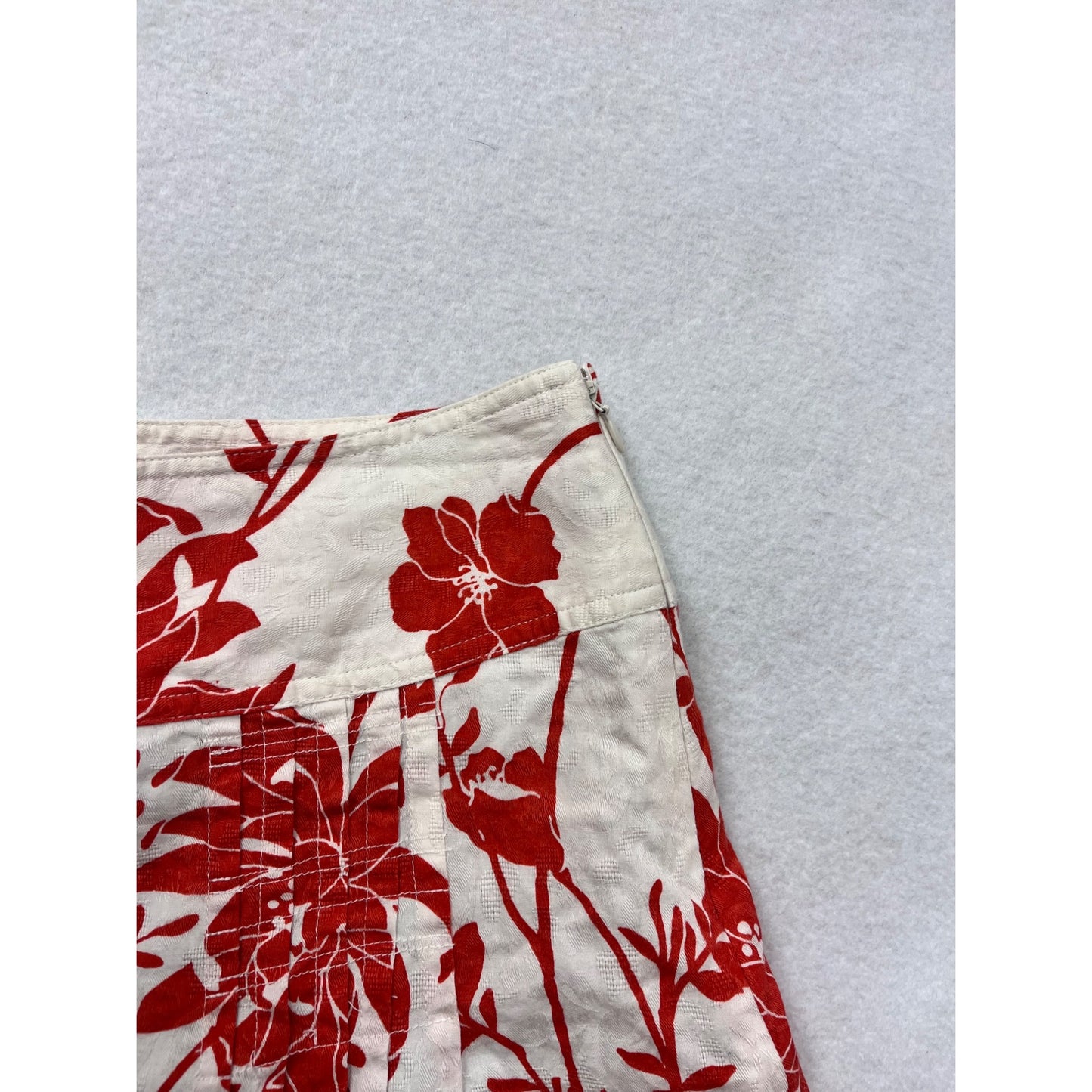 Ann Taylor Womens Floral Lace Trim Skirt Size 2 #6331