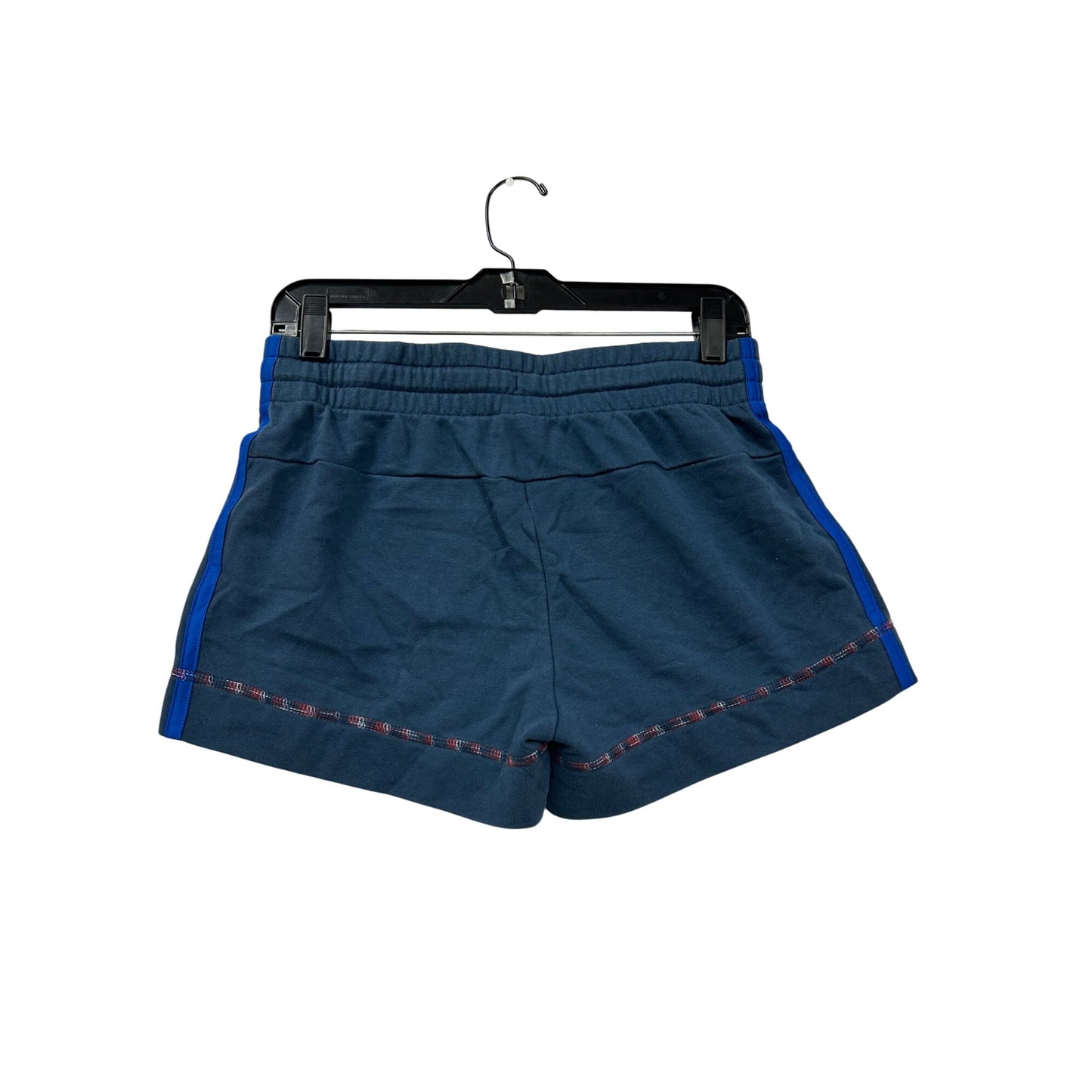 Adidas Womens Blue Shorts With Red & White Stripes XS #7000