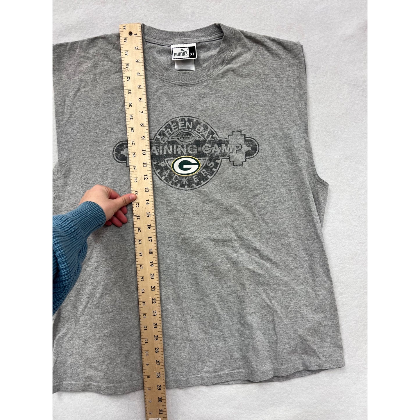 Men’s XL Green Bay Packers Sleeveless Training Camp Tee #6539