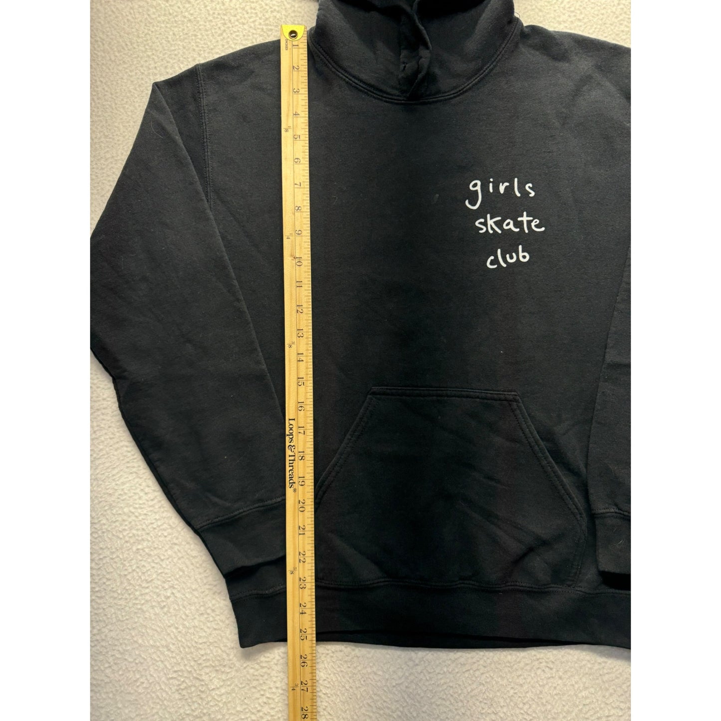 Womens Girls Skate Club Hoodie #5663