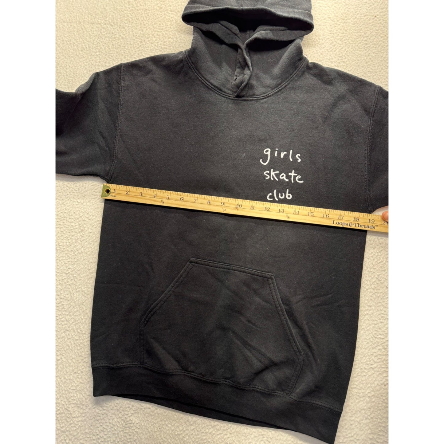 Womens Girls Skate Club Hoodie #5663