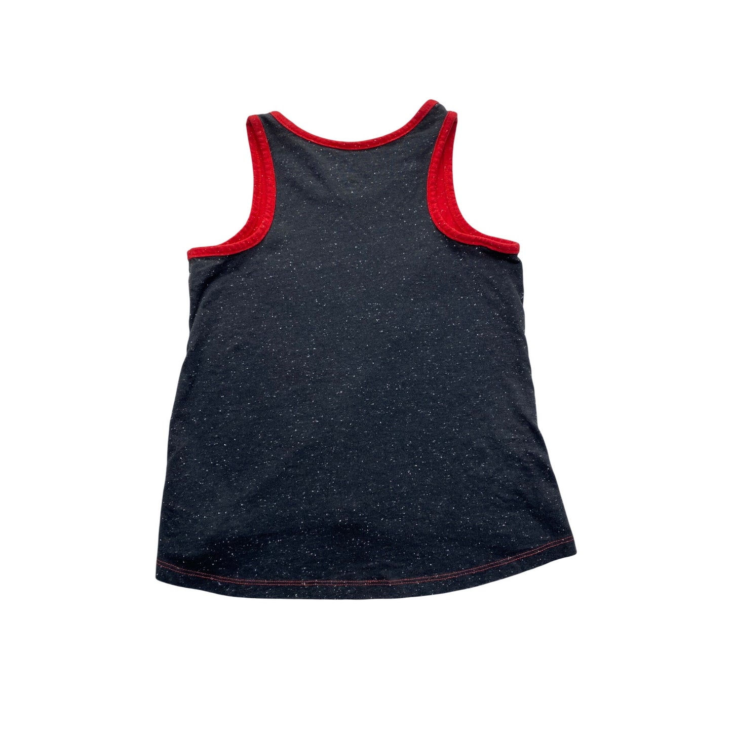 Green Bay Rivarly Threads Youth Medium Red & Black Speckled Tank Top #7305