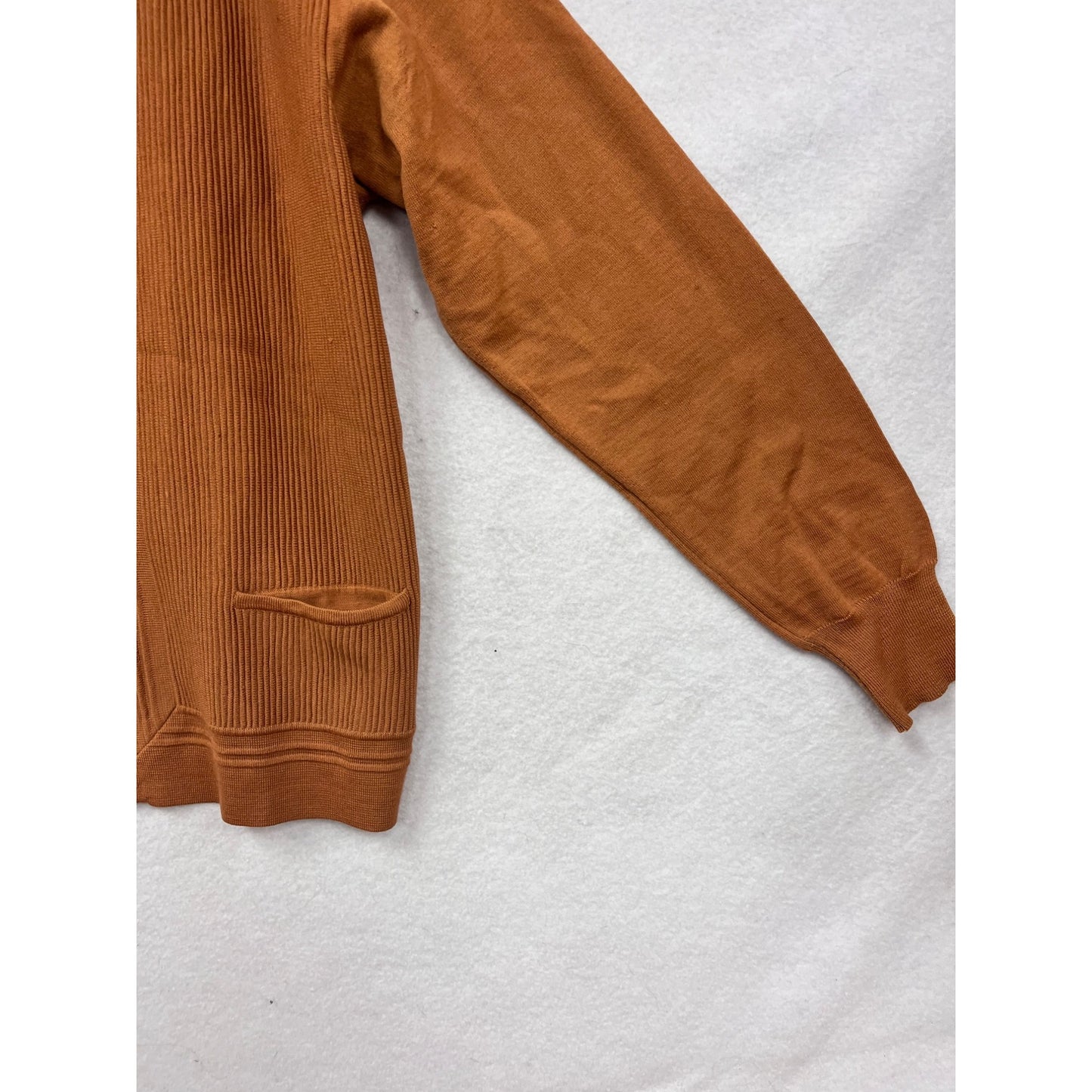 Vintage Enrico Rossi 100% Virgin Wool Cardigan Sweater Made In Italy #8361