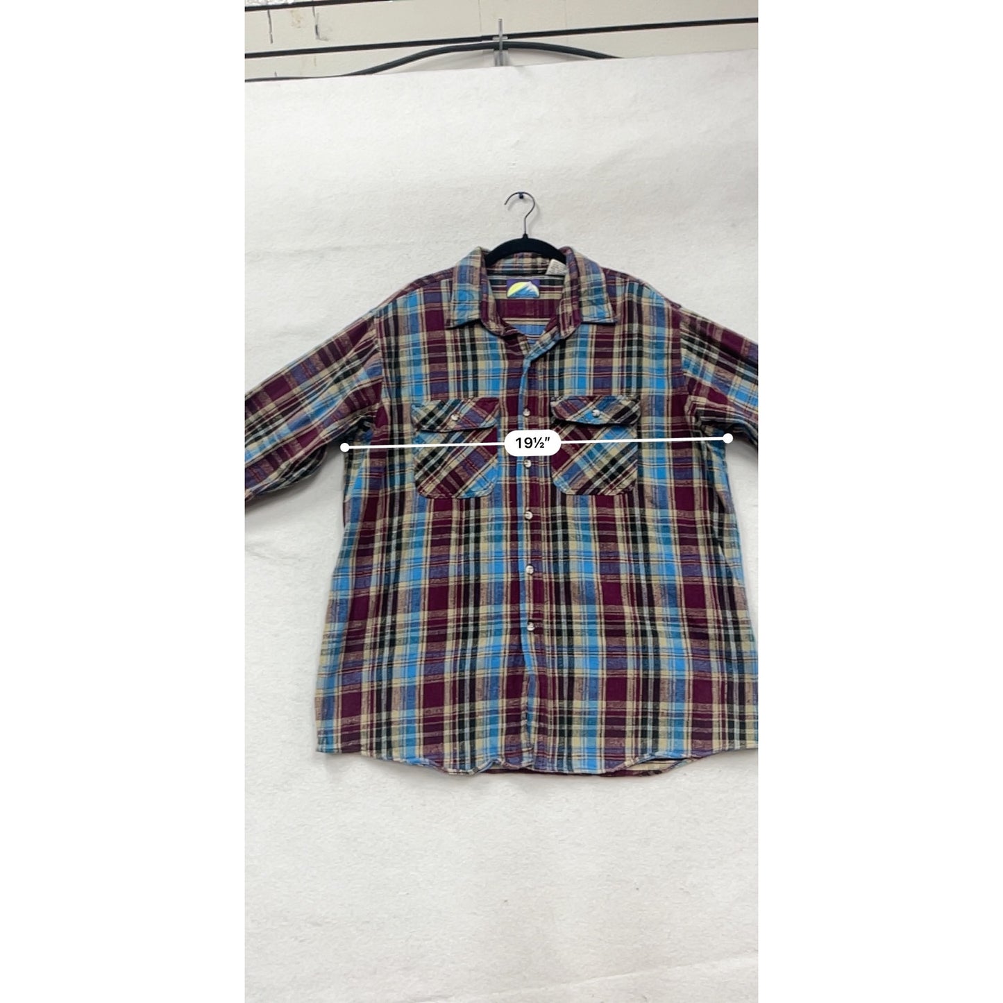 North Crest XL Tall Plaid Flannel Shirt #516A