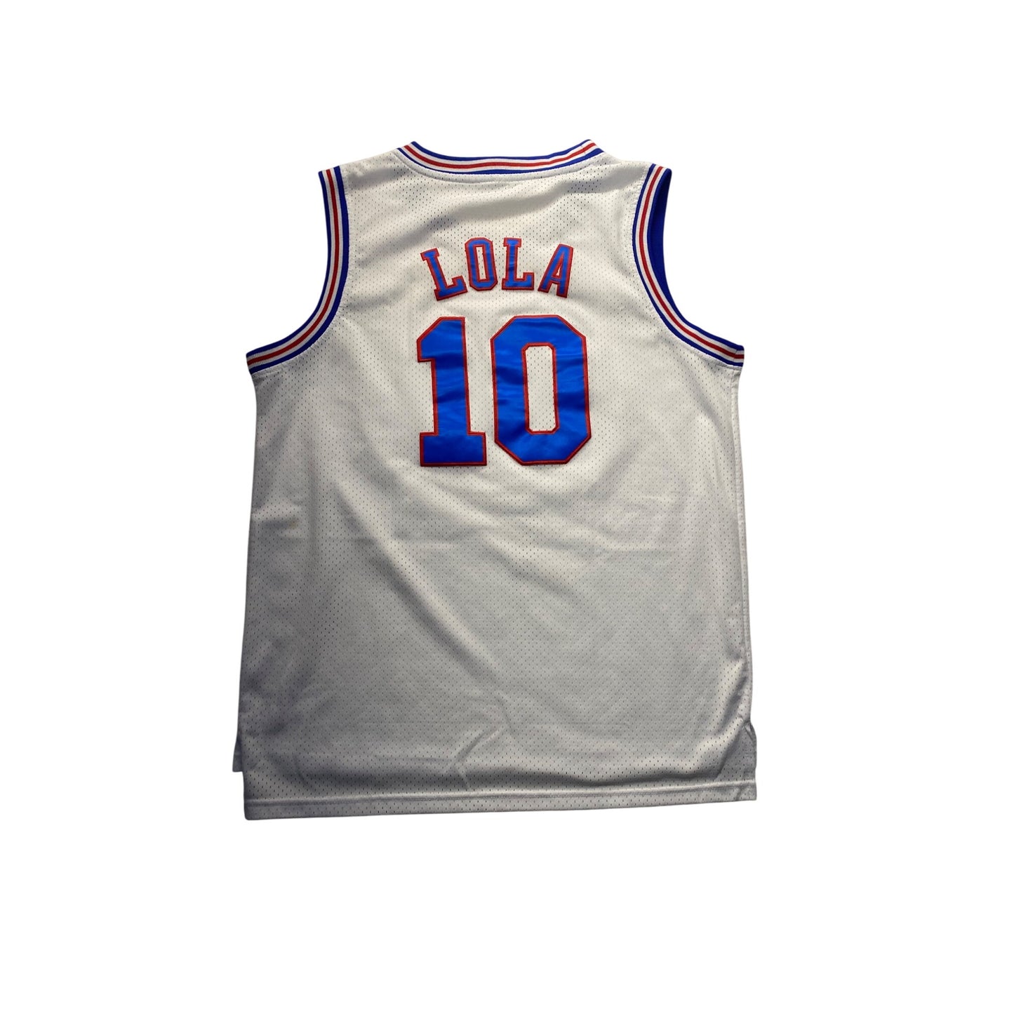 Tune Squad Basketball Jersey Lola 10 Space Jam Adult Size LG #7098
