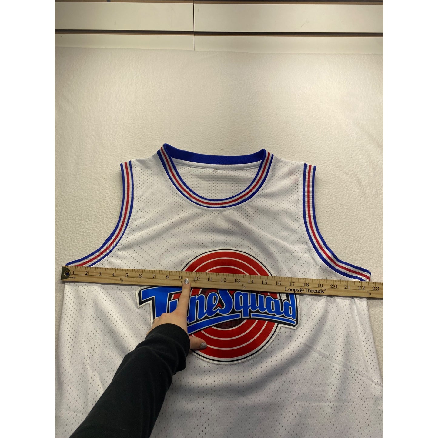 Tune Squad Basketball Jersey Lola 10 Space Jam Adult Size LG #7098