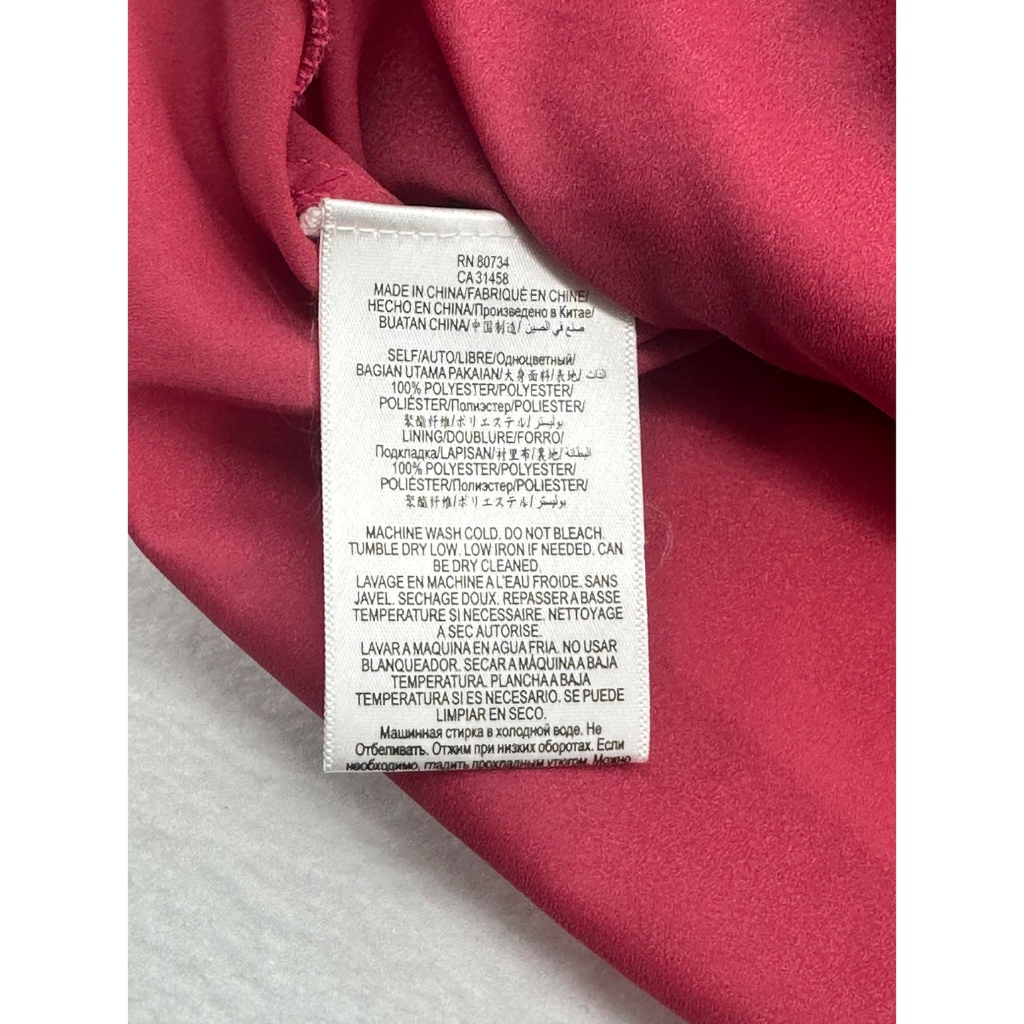 BCBGMAXAZRIA Womens XS Sleeveless Pink Striped Camisole Top Polyester Blend #6315