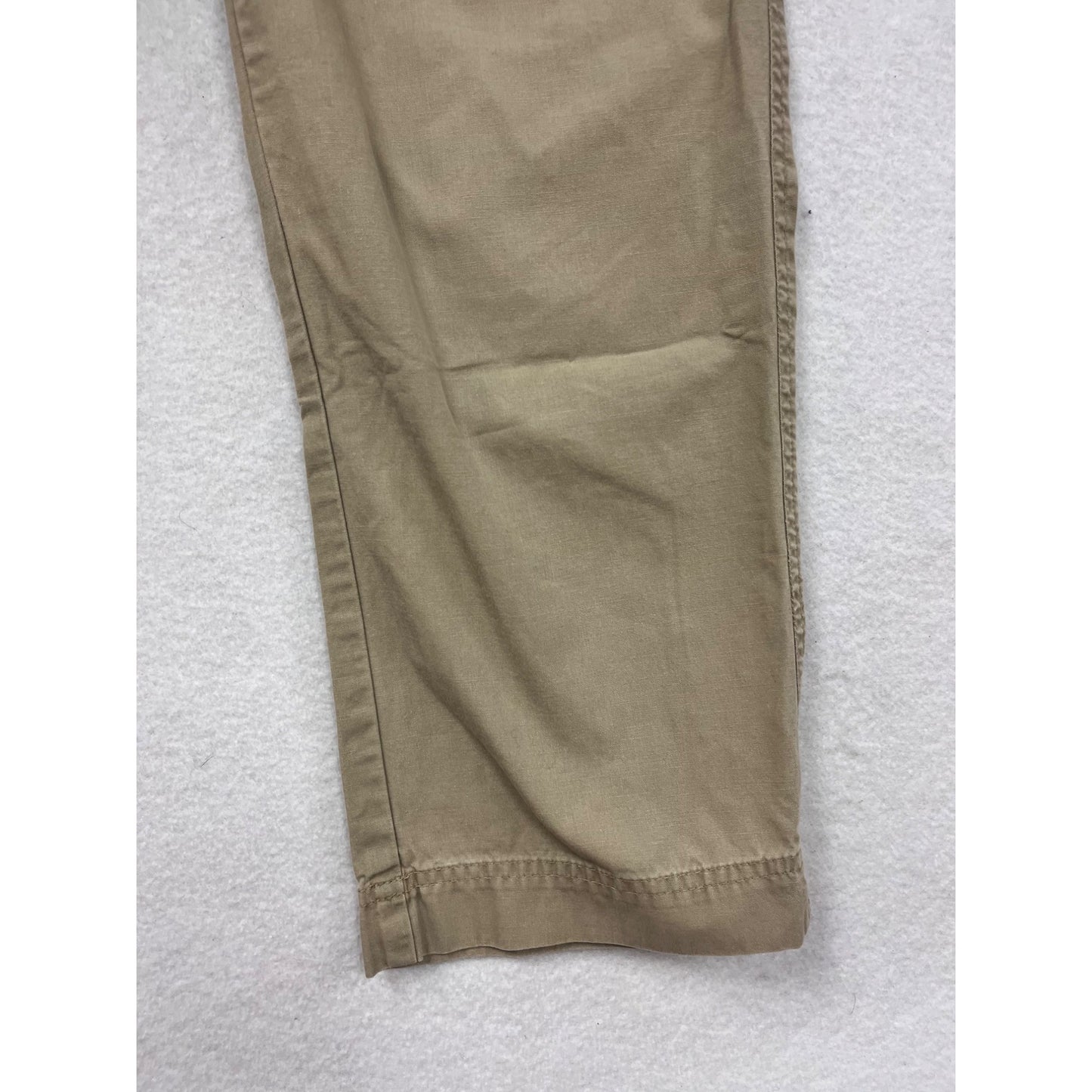 Woolrich Womens Khaki Pants Size 4 Relaxed Fit Casual Style With Pockets #6728