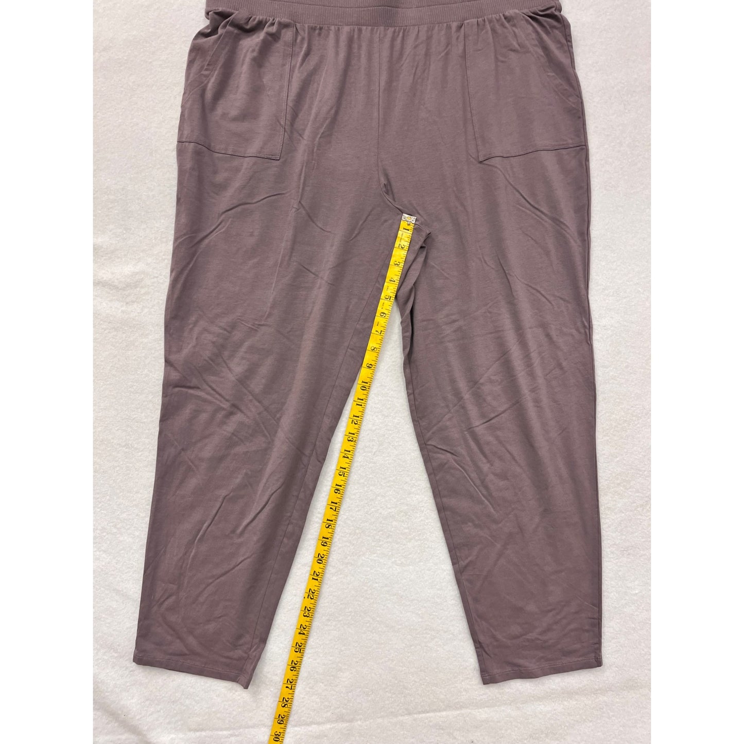 AnyBody Womens Relaxed Fit Pants Modal Spandex #6191