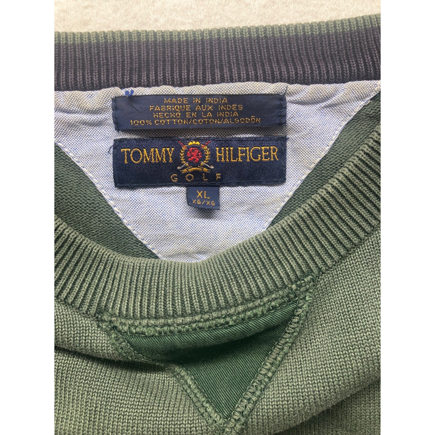 Contemporary Vintage Green Crewneck #2735