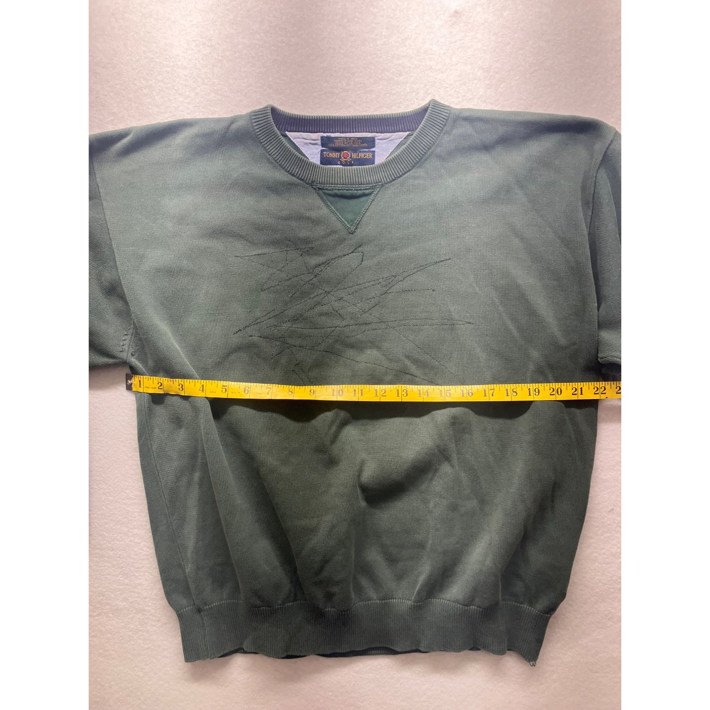 Contemporary Vintage Green Crewneck #2735