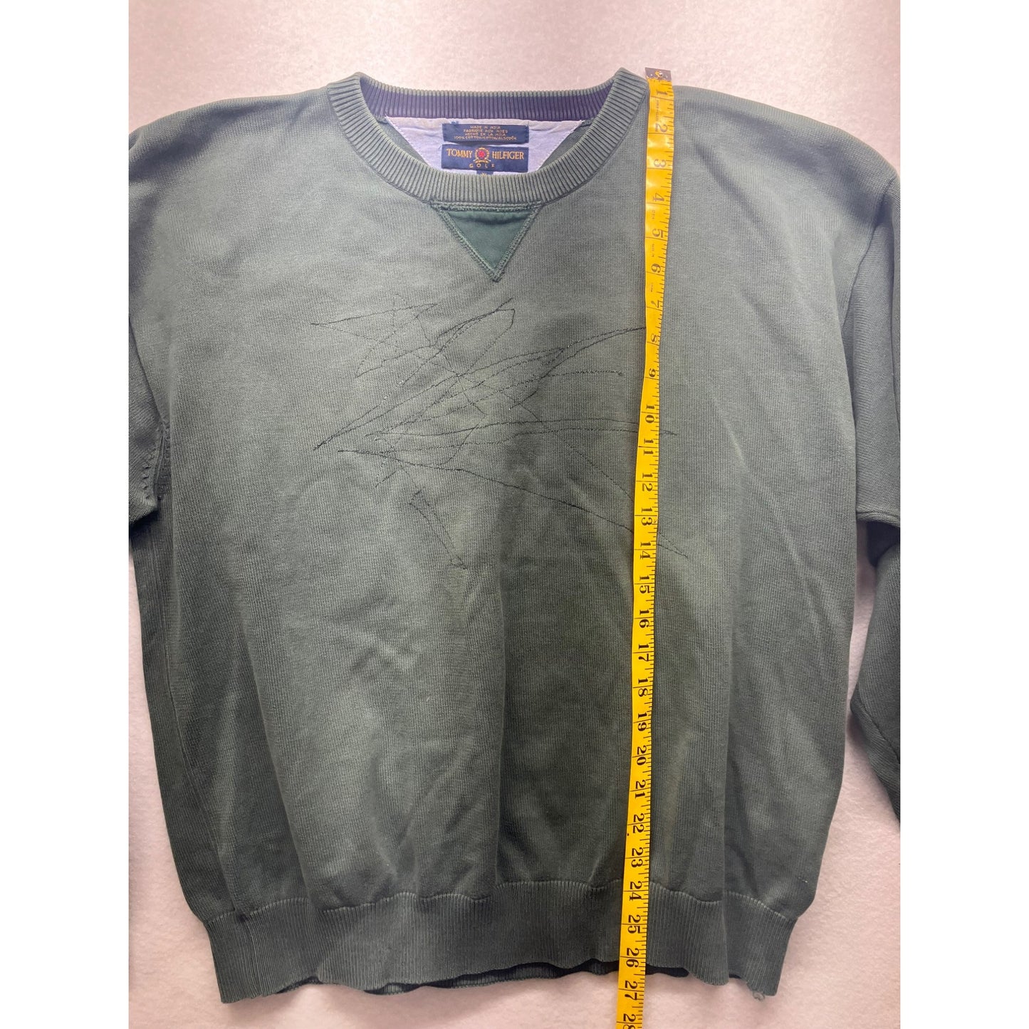 Contemporary Vintage Green Crewneck #2735