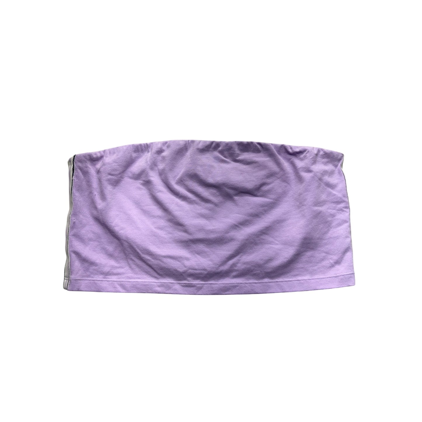 Aerie Purple Tube Top With Side Stripe Detail #7590