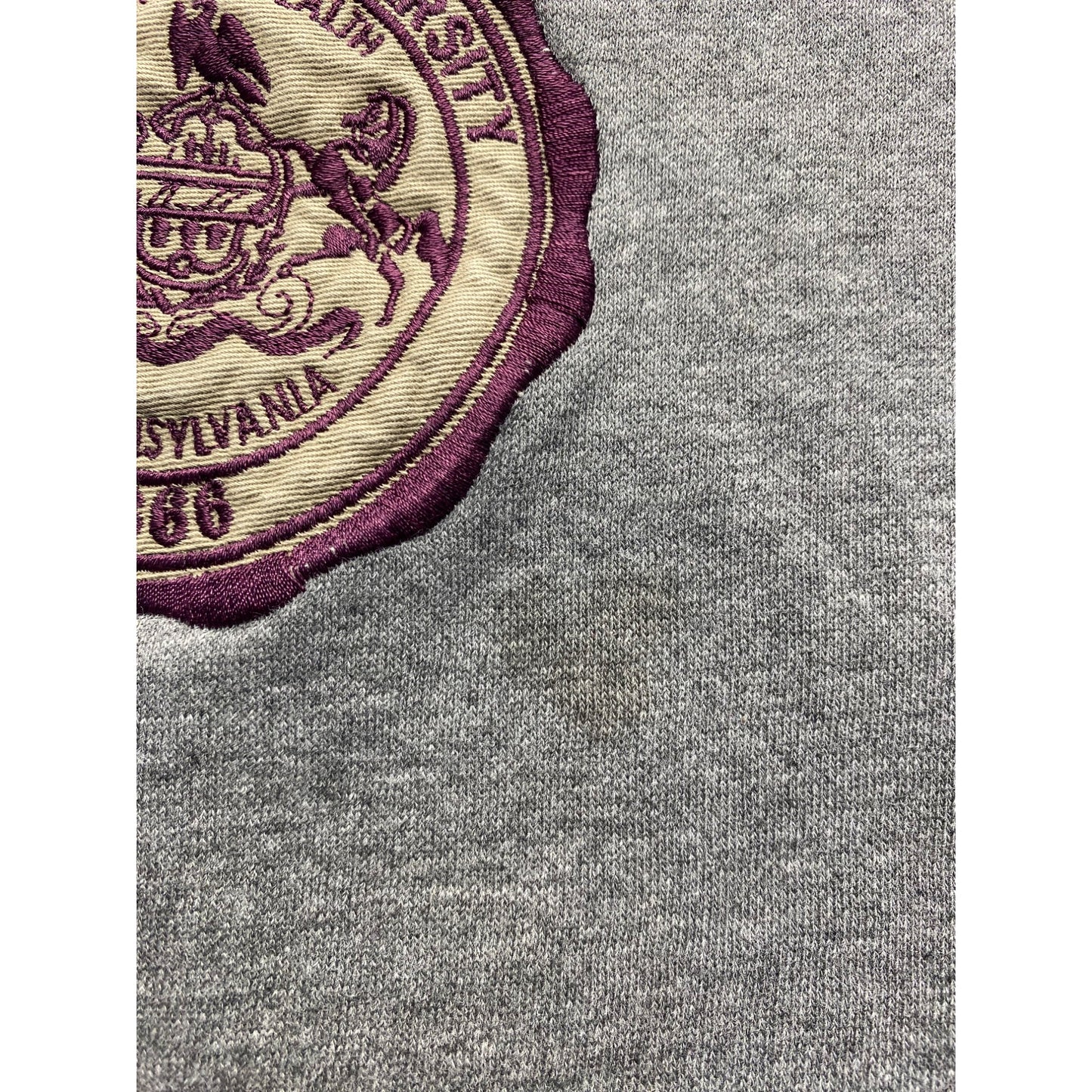 Kutztown University Alumni Sweatshirt S Blue 84 Gray Cotton/Polyester #7134