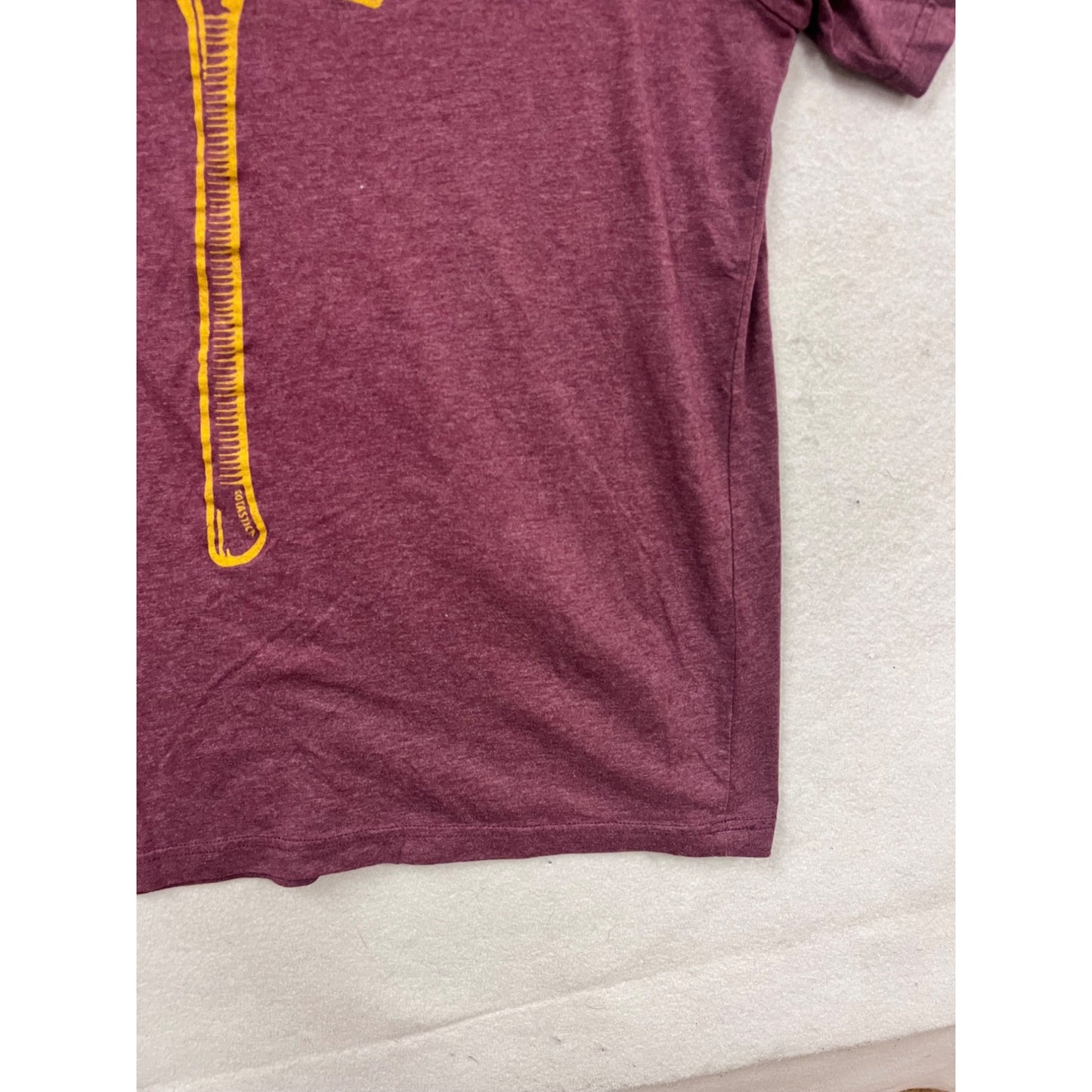 Sotastick Originals "Ski-U-Mah" Maroon Graphic T-Shirt Size XL #278A