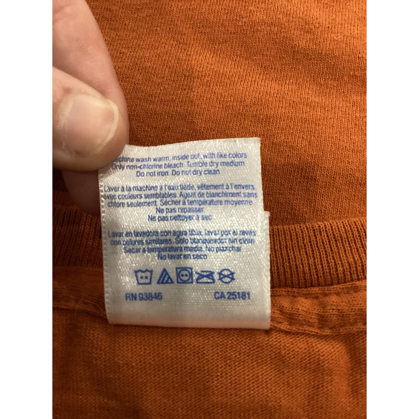 Fishing T-Shirt with Signatures