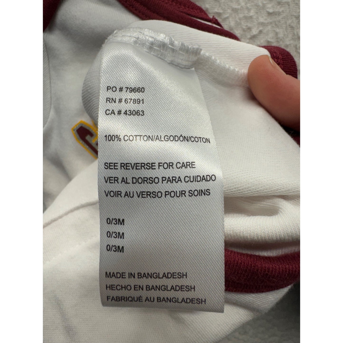 Golden Gophers Baby Jumper#7463