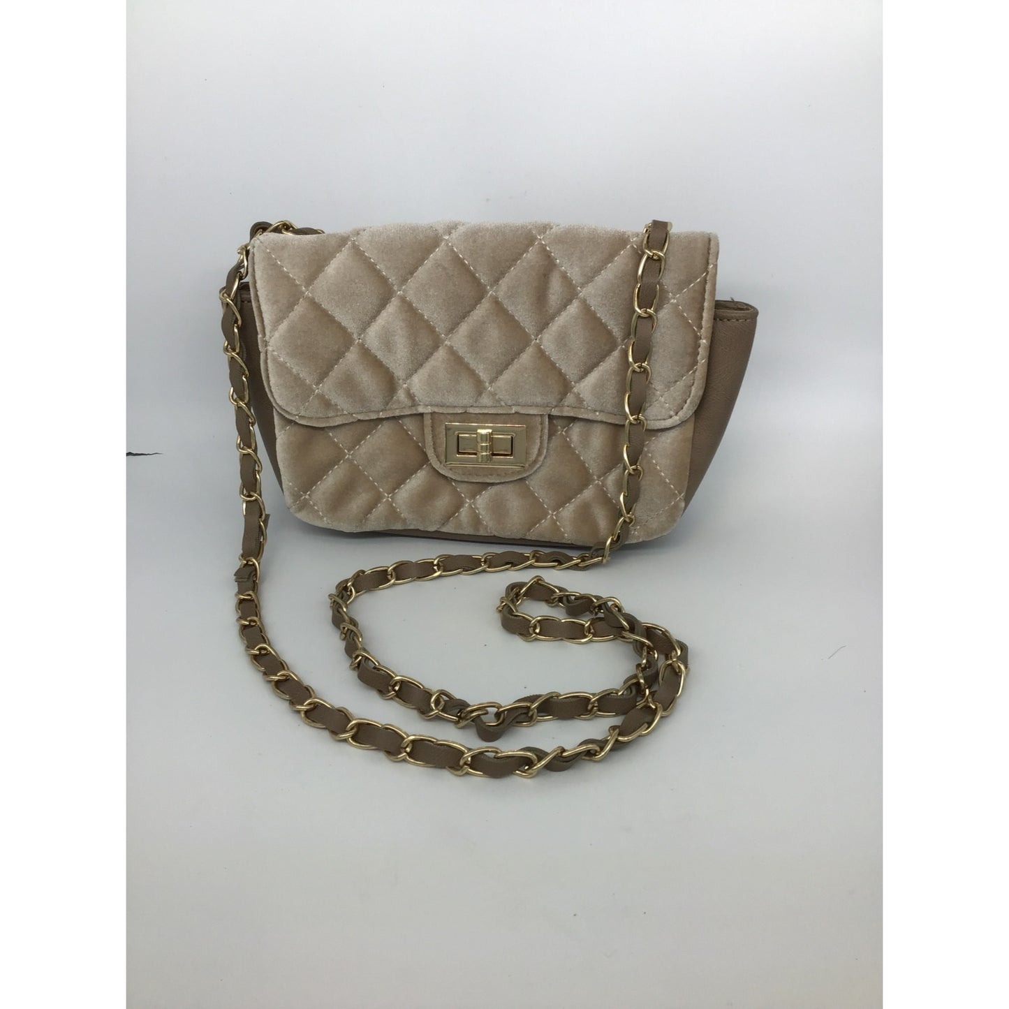 Women’s Quilted Velvet Purse